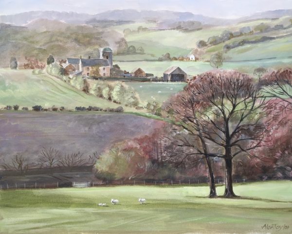 From Hermit Hill towards Crane Moor
