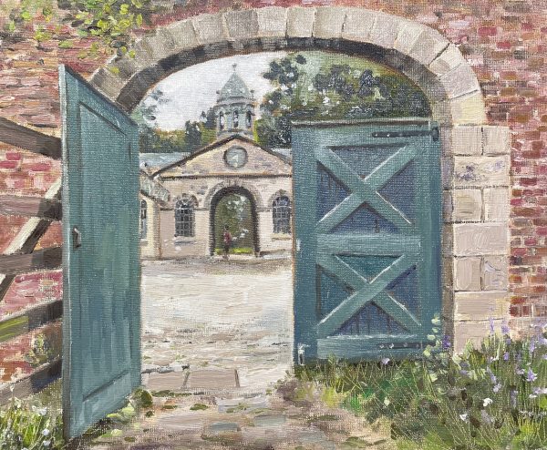 Gates to the Stable Yard, Wortley Hall