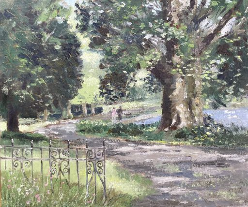Walking by the Ancient Oak