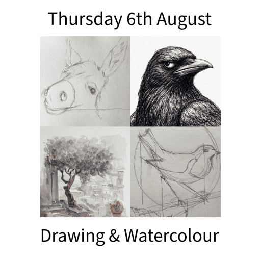 THE SKETCHING CLUB, Thursday 6th August