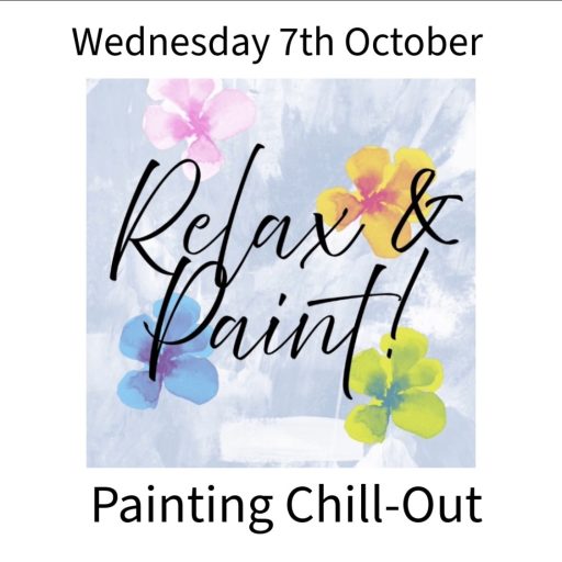 PAINTING CHILL-OUT Wednesday 7th October